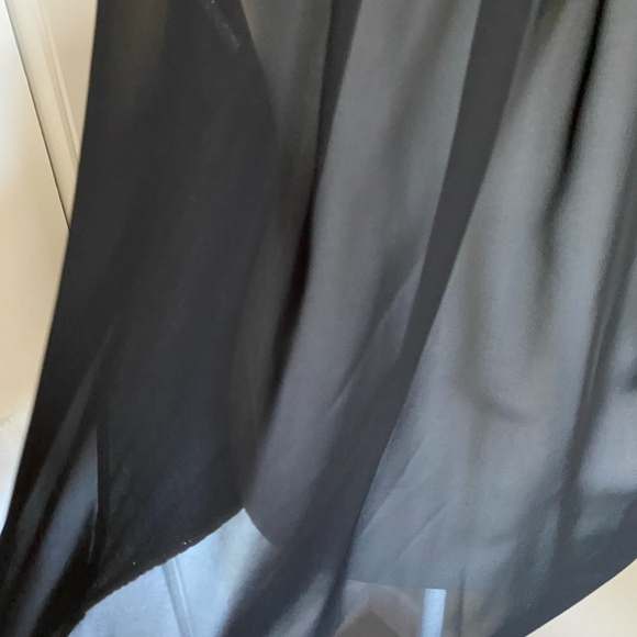 Poet Silver Metallic Lightweight Sheer Holiday Party Tank Camisole Top- Sz-XL - Picture 6 of 12